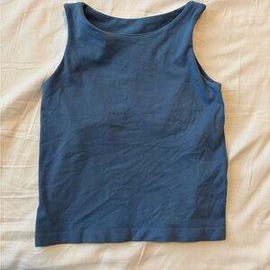 Free People Navy Tank Top